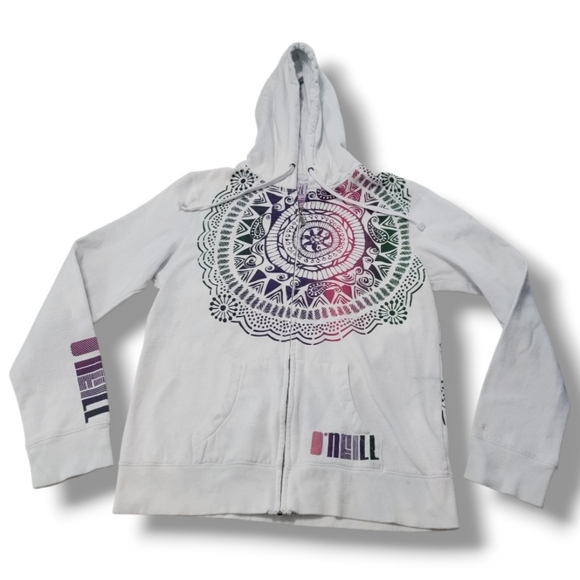 O'Neill Tops - O'Neill Sweatshirt Size Large Y2k Surfer Girl Surf Culture Boho Chic With Flaws